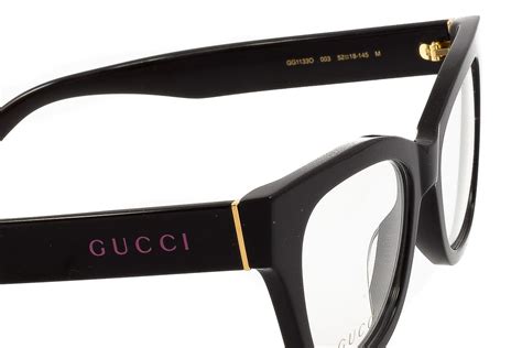 occhiali da vista gucci donna neri ovali|occhiali da vista donna Gucci.